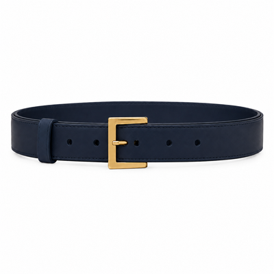 Navy Buckle Belt